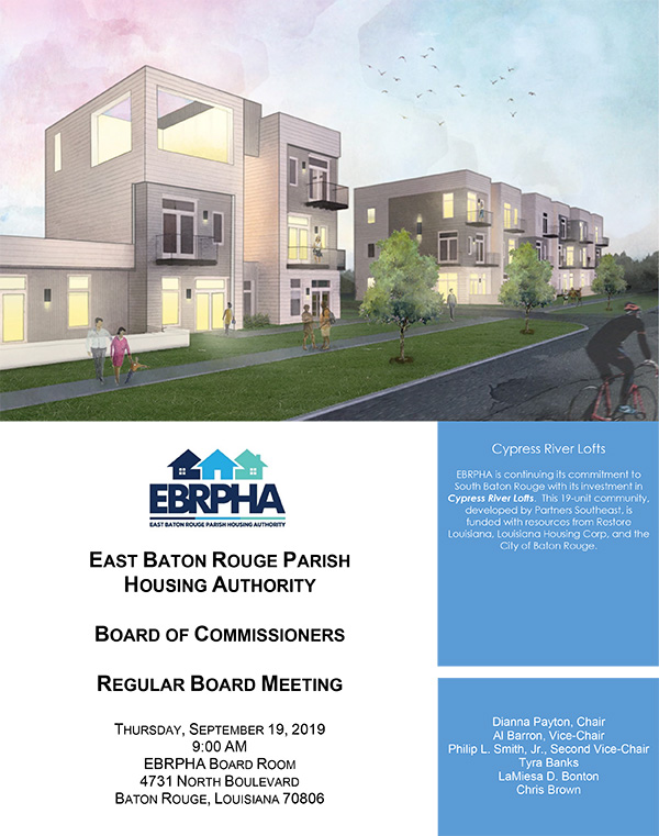 September 19, 2019 Board Meeting Agenda Coversheet