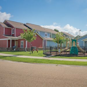 Apartment & playground