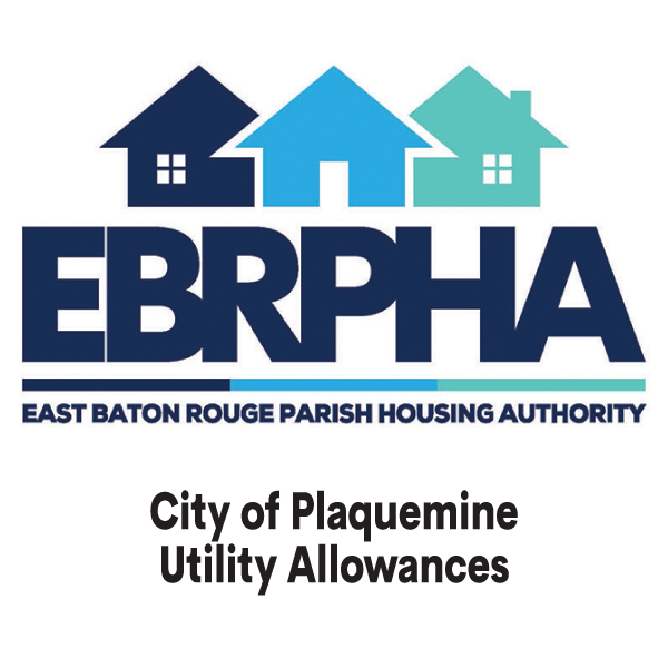 City of Plaquemine Utility Allowances cover sheet