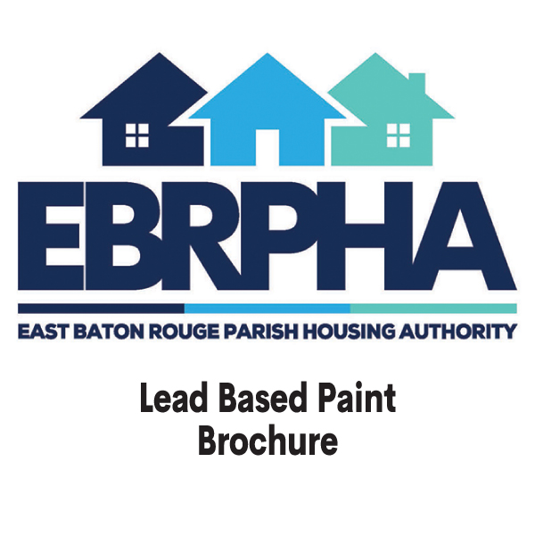 Lead Based Paint Brochure cover sheet