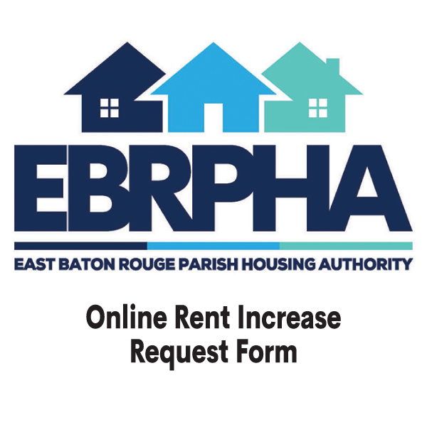 Online Rent Increase Form cover sheet