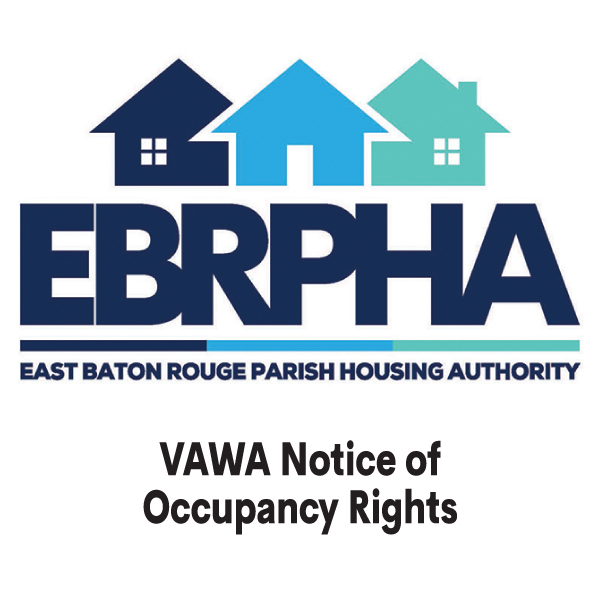 VAWA Notice of Occupancy Rights cover sheet