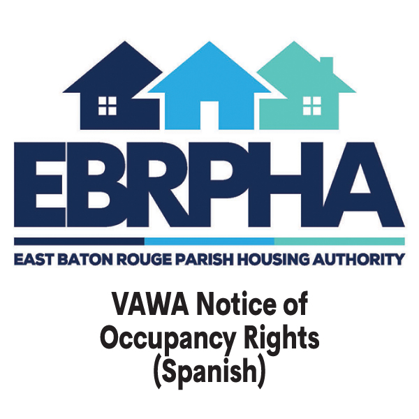 VAWA Notice of Occupancy Rights (Spanish) cover sheet