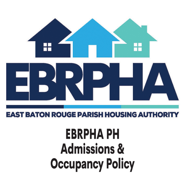 EBRPHA PH Admissions & Occupancy Policy