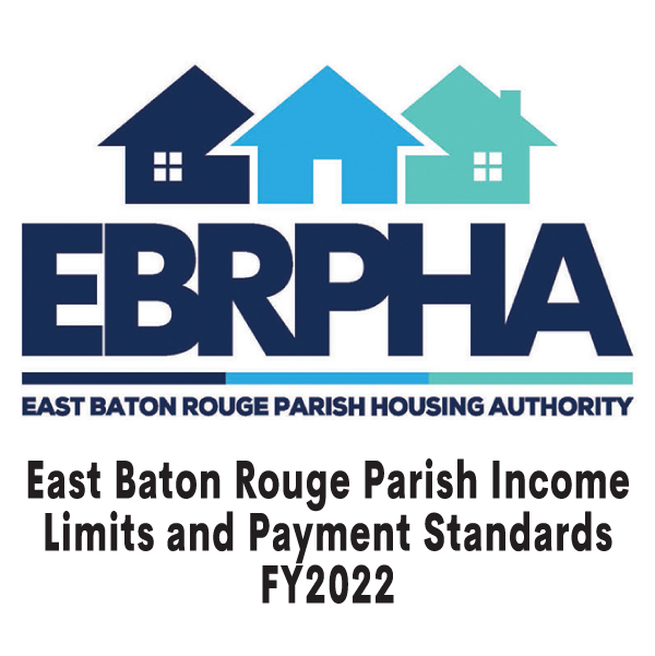 East Baton Rouge Parish Income Limits and Payments Standards FY 2022 cover sheet