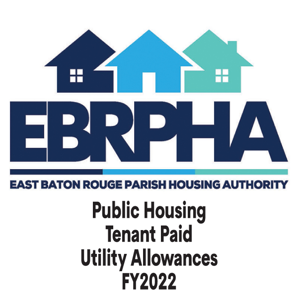 Public Housing Tenant Paid Utility Allowances FY2022